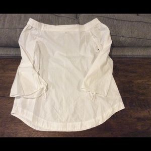 FREE PEOPLE Off The Shoulder Shirt Size S